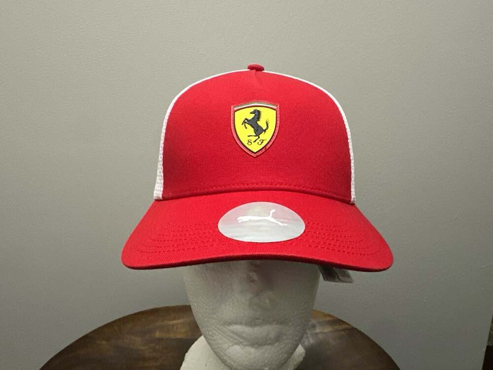 Puma Scuderia Ferrari Fanwear Trucker Hat Red/White OSFA